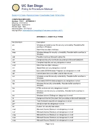 UC San Diego Policy & Procedure Manual ______