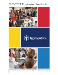 2020-2021 Employee Handbook