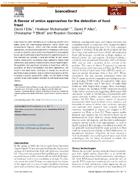 A Flavour of Omics Approaches for the Detection of Food Fraud