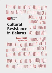 Download the Pdf-Version of Issue 41 of Cultural Resistance Monitoring
