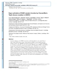Hyper-Activation of HUSH Complex Function by Charcot-Marie-Tooth Disease Mutation in MORC2
