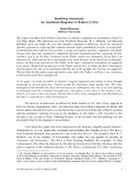 Justifying Atonement: an Anselmian Response to Modern Critics