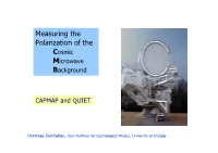 Measuring the Polarization of the Cosmic Microwave Background