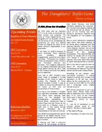 The Daughters' Reflections Volume 23 Issue 3