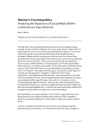 Warner's Counterpublics