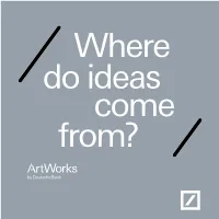 Where Do Ideas Come From?