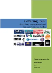 Covering Iran: the Role of Conventional and Non-Conventional Media