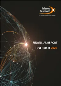 FINANCIAL REPORT First Half of 2020