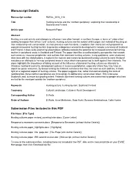 Manuscript Details