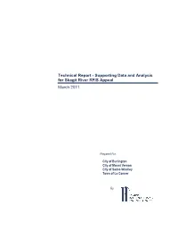 Supporting Data and Analysis for Skagit River RFIS Appeal March 2011