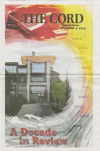The Cord -- Special Issue (December 9, 2009)