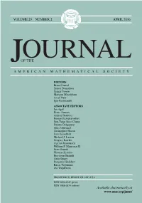 View Front and Back Matter from the Print Issue
