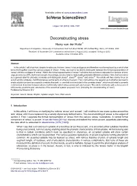 Deconstructing Stress.Pdf