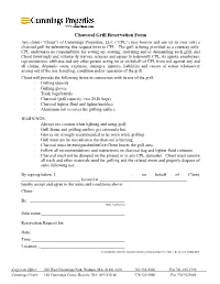 Barbecue Grill Request Form.Doc