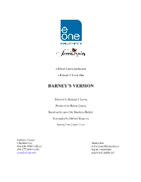 Barney's Version