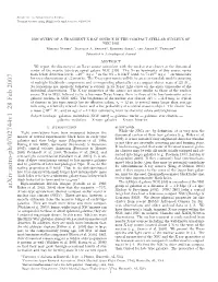 Discovery of a Transient X-Ray Source in the Compact Stellar Nucleus Of