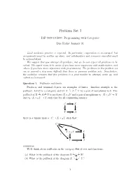 Problem Set 3