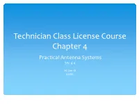 Technician Class License Course Chapter 4