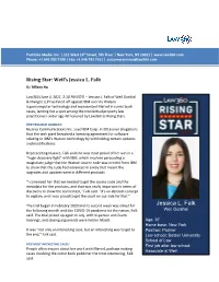 Jessica Falk Named 2021 Rising Star for Intellectual Property