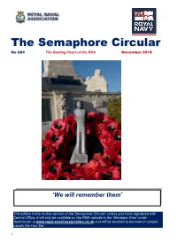 The Semaphore Circular No 684 the Beating Heart of the RNA November 2018