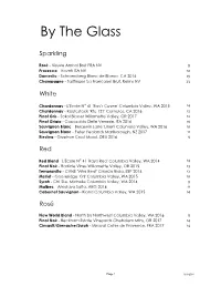 Working Wine Inventory