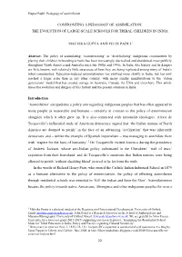 Gupta/Padel, Pedagogy of Assimilation