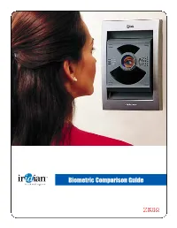 Iridian Technologies Biometric Comparison