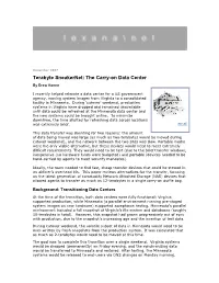Terabyte Sneakernet: the Carry-On Data Center by Drew Hamre