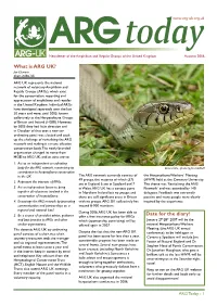 ARG Today Issue 1.Indd