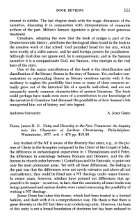 Dunn, James DG Unity and Diversity in the New Testament