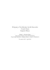 Designing a User Interface for the Innovative E-Mail Client Semester Thesis
