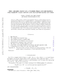Heuristics for Narrow Class Groups and Signature Ranks