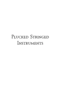 Plucked Stringed Instruments