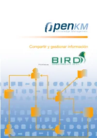 Sharing and Managing Information