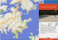 Taronga Zoo to Spit Bridge
