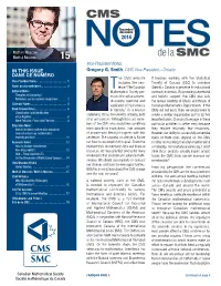 Vice-President Notes in THIS ISSUE DANS CE NUMÉRO