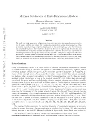 Maximal Subalgebras of Finite-Dimensional Algebras