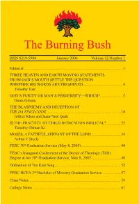 The Burning Bush