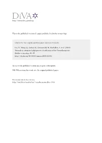Towards an Integrated Phylogenetic Classification of the Tremellomycetes