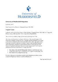 University of Huddersfield Repository