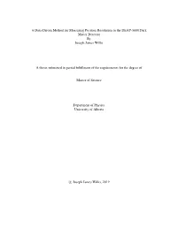 A Data-Driven Method for Measuring Position Resolution in the DEAP-3600 Dark Matter Detector by Joseph James Willis