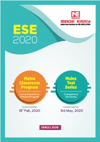 ESE Mains 2020 Test Series Schedule Final...Cdr