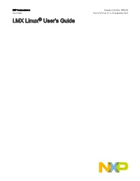I.MX Linux® User's Guide NXP Semiconductors