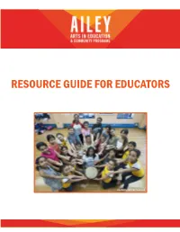 Resource Guide for Educators