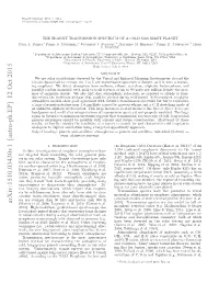 The Transit Transmission Spectrum of a Cold Gas Giant Planet