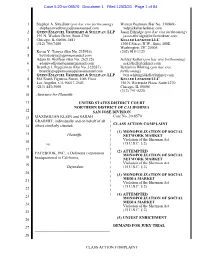 Class Action Complaint 1 2 3 4 5 6 7 8 9 10 11 12 13 14