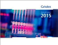 Grindeks Annual Report 2015