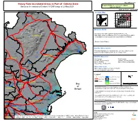 Heavy Rain Inundated Areas in Part of Odisha State
