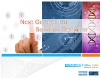 Next Generation Solution Designer