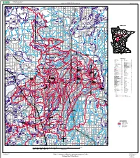 Plate 1.--Streams, Subbasins, and Gaging Stations in the Redeye (Leaf